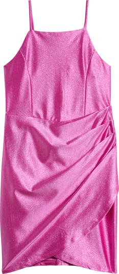 Kids' Metallic Strappy Dress