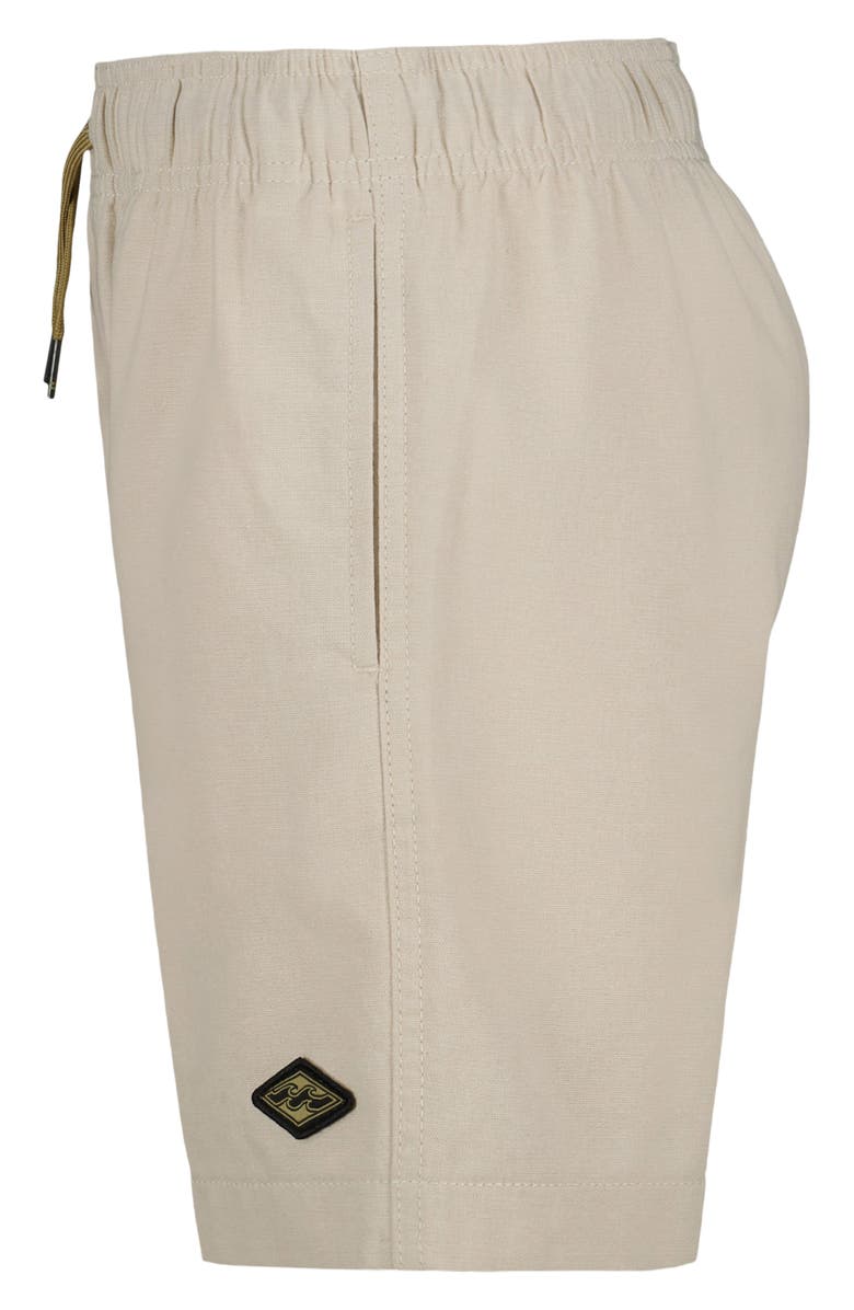 Billabong Kids' Larry Layback Drawstring Shorts, Alternate, color, Chino
