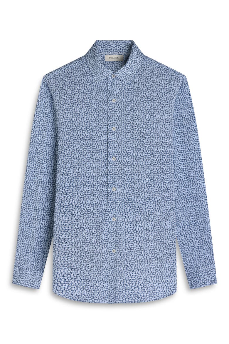 James OoohCotton® Floral Button-Up Shirt, Alternate, color, KHAKI