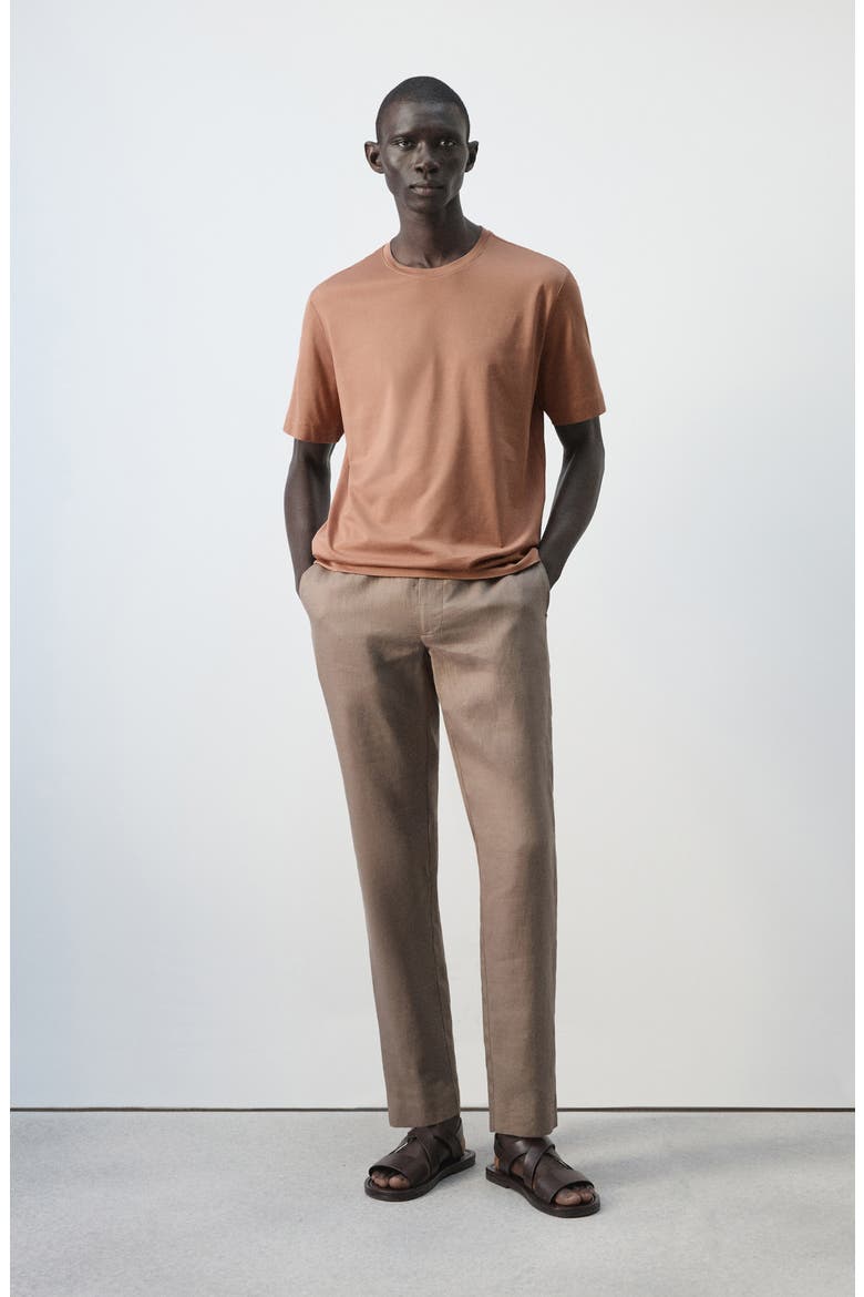 Regular Fit Cotton T-Shirt, Alternate, color, PEACH