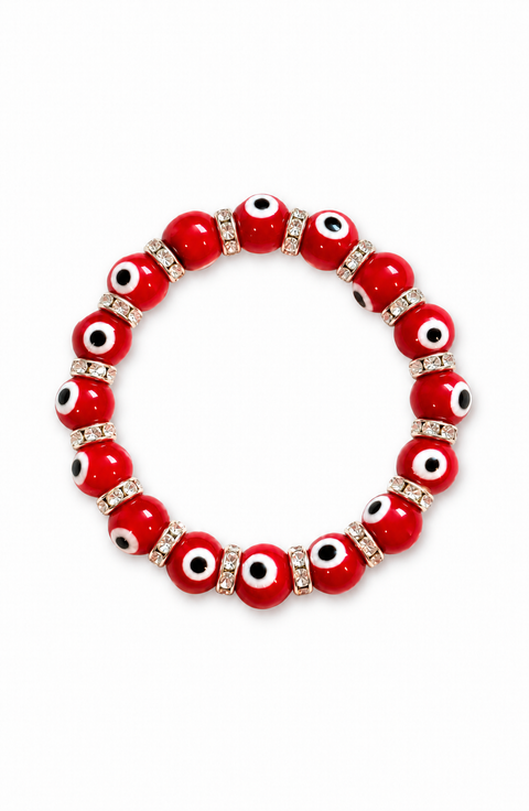 Evil Eye Beaded Bracelet