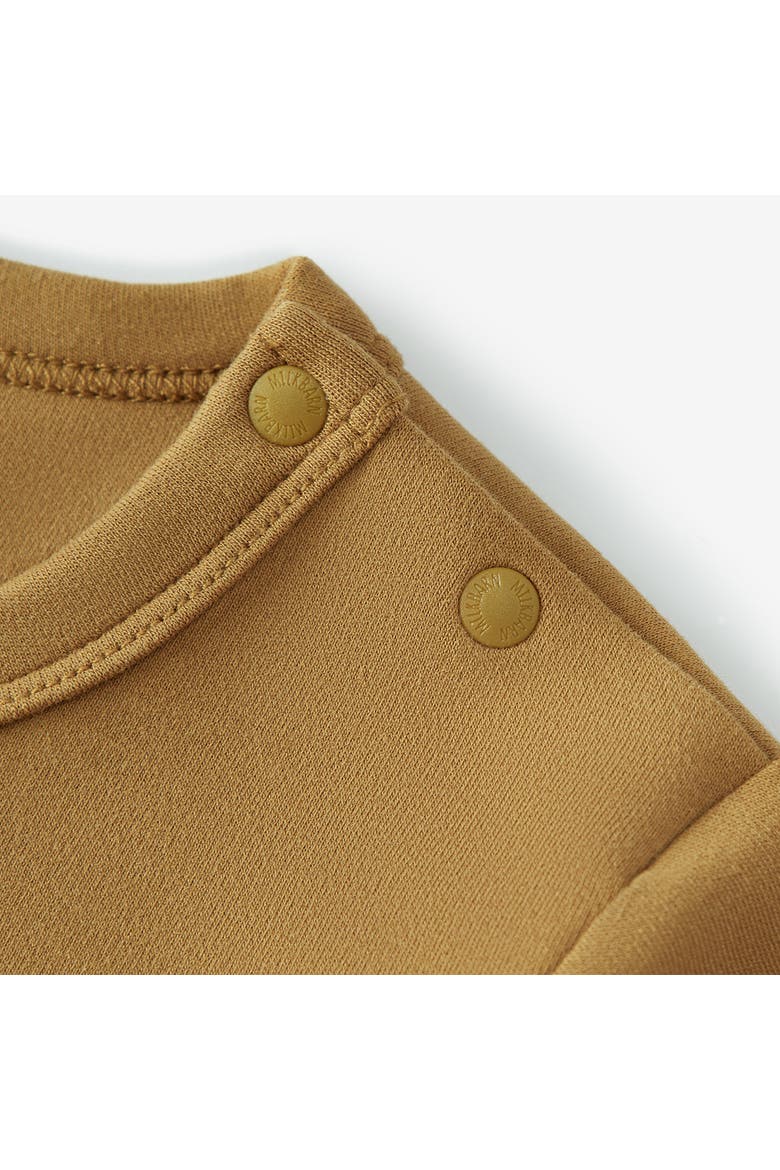 Brushed Long Sleeve T-Shirt, Alternate, color, Peanut