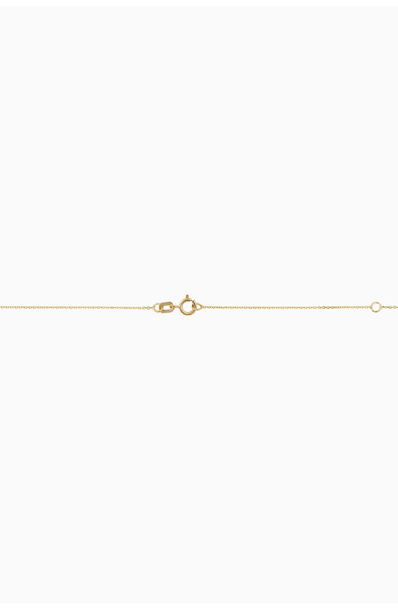 Oradina 14K Gold Fresco Baguette Pendant Necklace, Alternate, color, Gold/Green