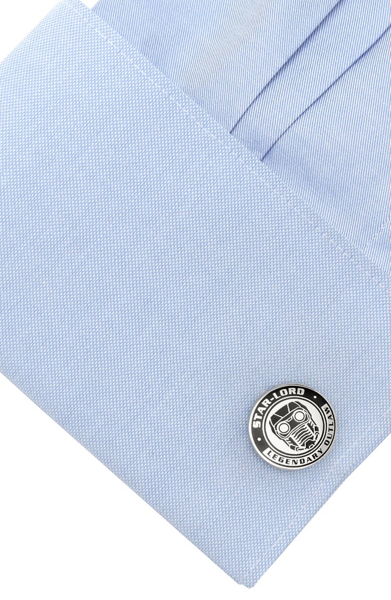 Cufflinks, Inc. Star-Lord Cuff Links, Alternate, color, Black