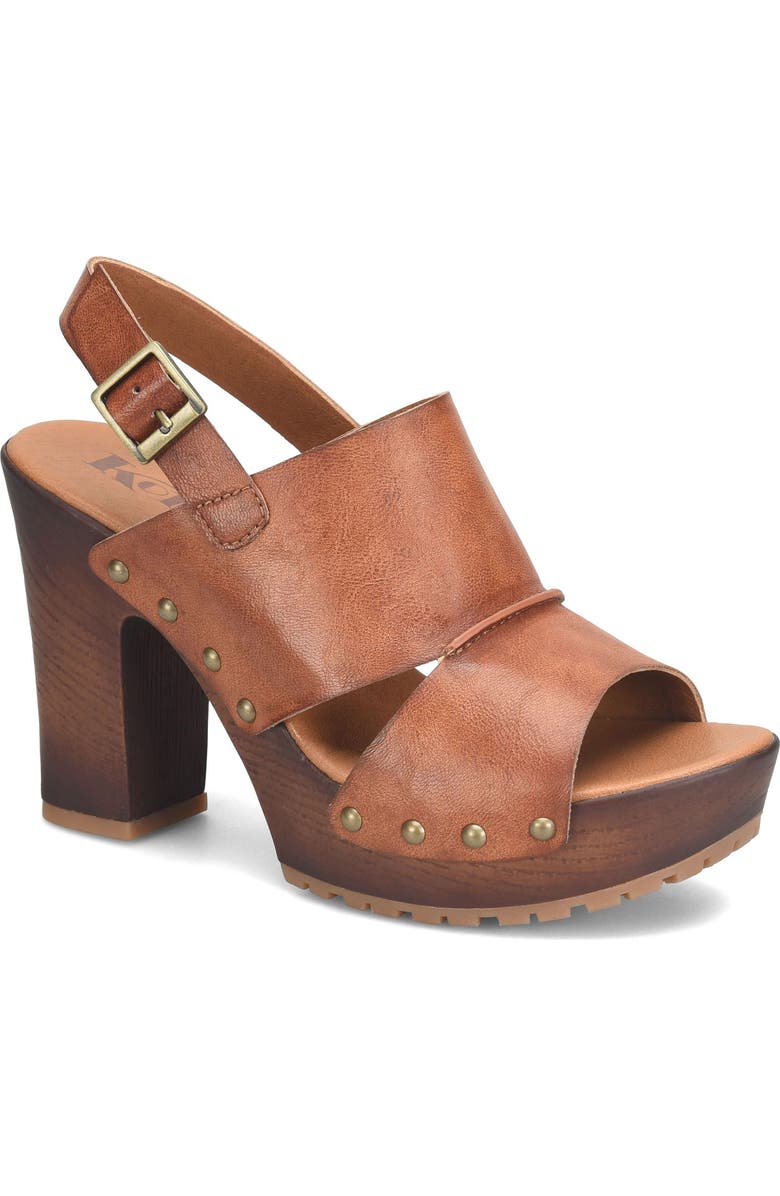 KORKS Kristian Slingback Sandal, Main, color, Tan