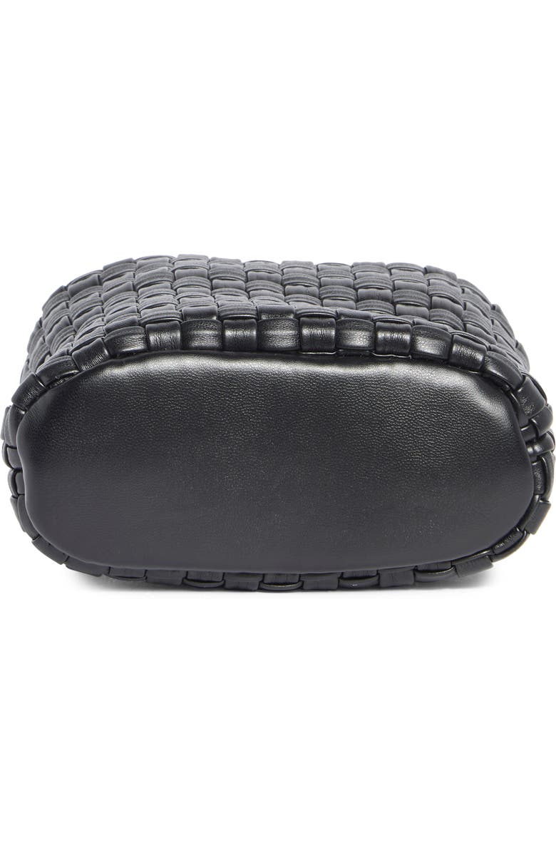 URBAN EXPRESSIONS HANDBAGS Mini Woven Crossbody Bag, Alternate, color, Black