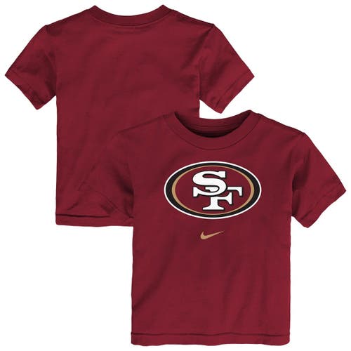 Nike Kids' Toddler  Scarlet San Francisco 49ers Primary Logo Legend Performance T-shirt In Red