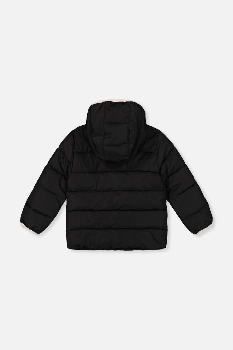 Quilted Waterproof PrimaLoft Winter Jacket, Alternate, color, Noir