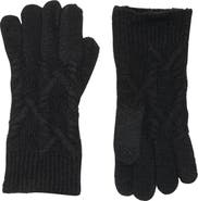 AllSaints Cable Knit Gloves