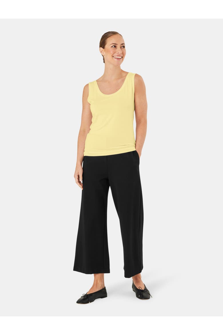 Maels Scoop Neck Vest, Alternate, color, Lemonade