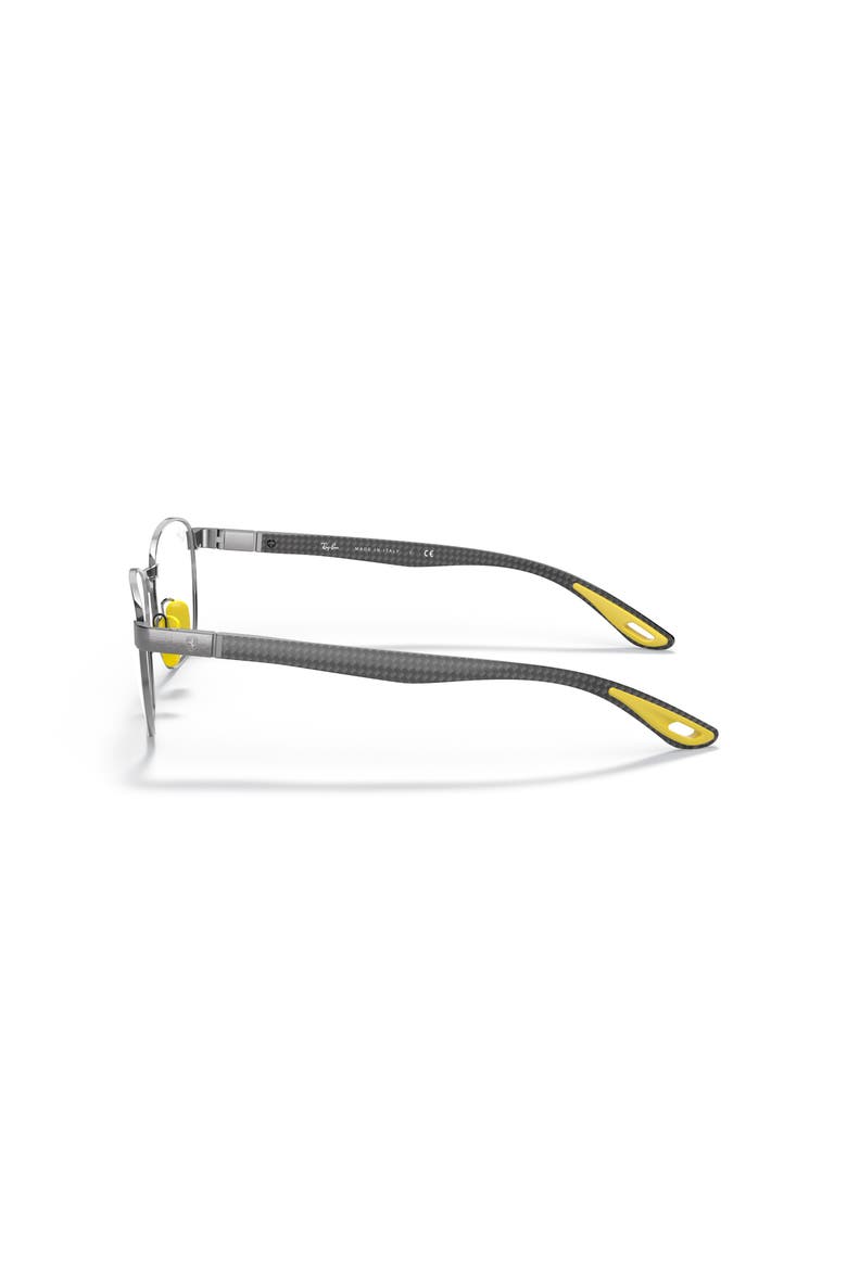 54mm Rectangle optical glasses, Alternate, color, Grey