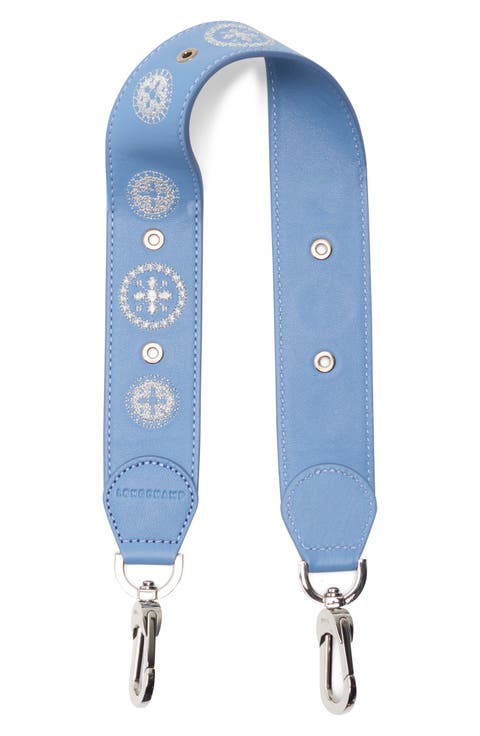 Studded Leather Bag Strap