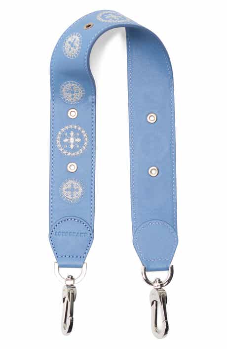 Longchamp Studded Leather Bag Strap