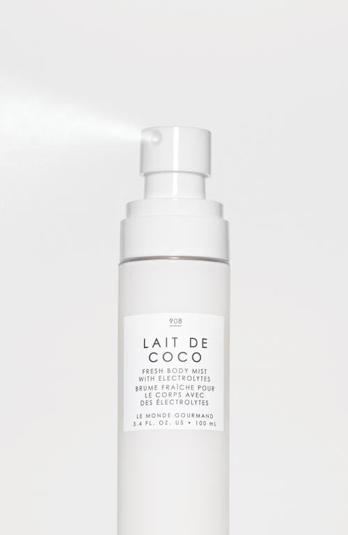 Le Monde Gourmand Lait De Coco Fresh Body Mist In Transparent