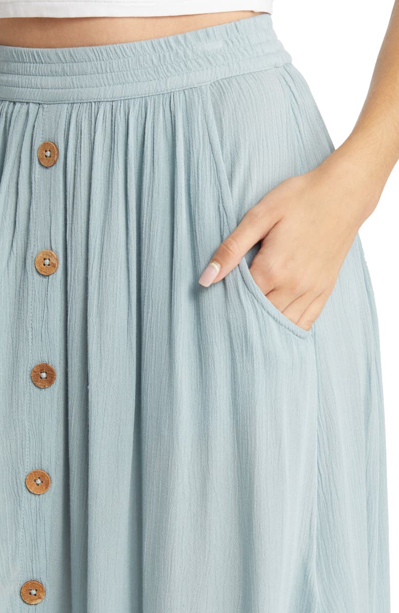 Rip Curl Classic Surf Gauze Skirt, Alternate, color,