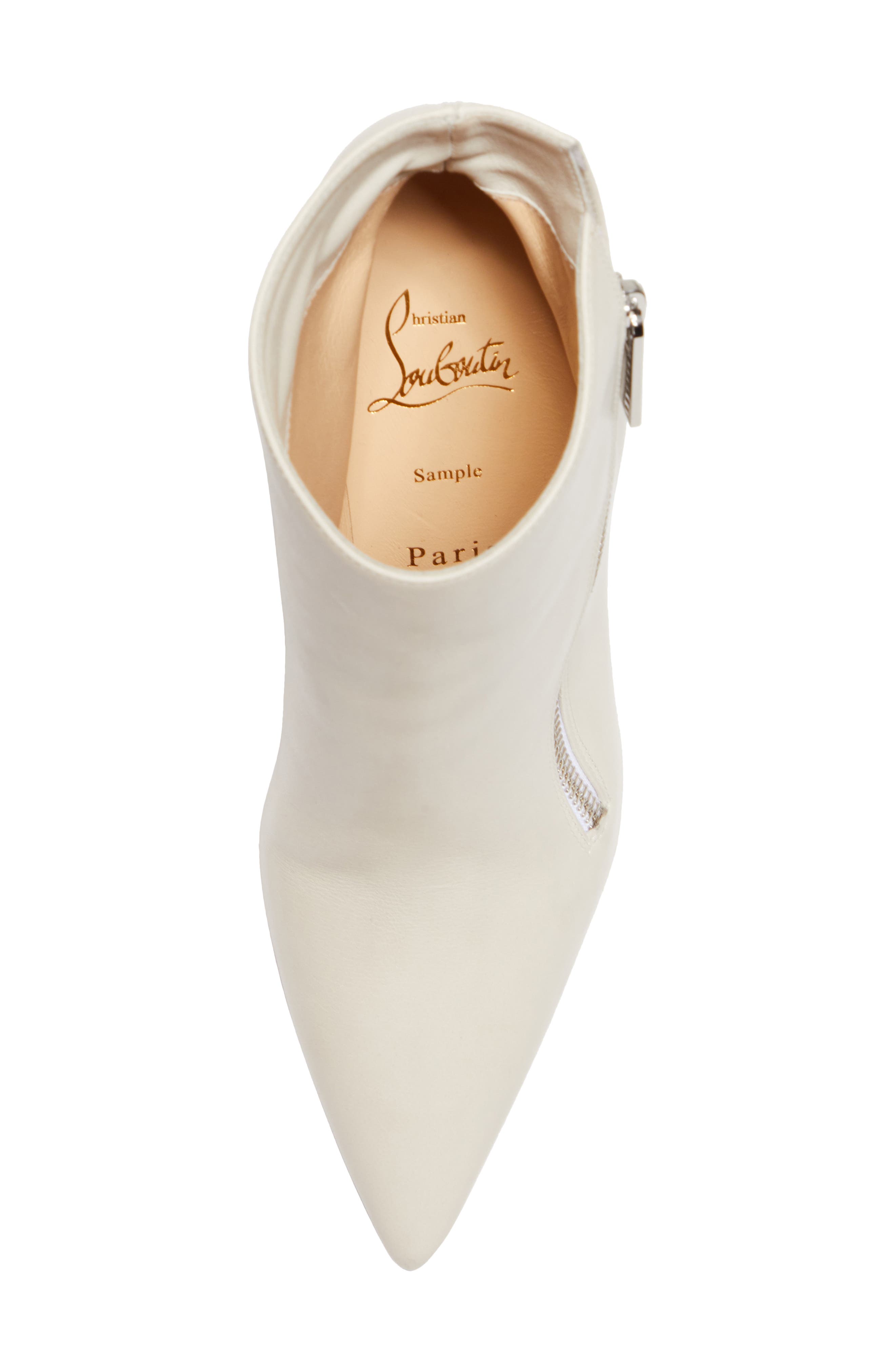 Birgikate Stiletto Bootie, Alternate, color, WHITE