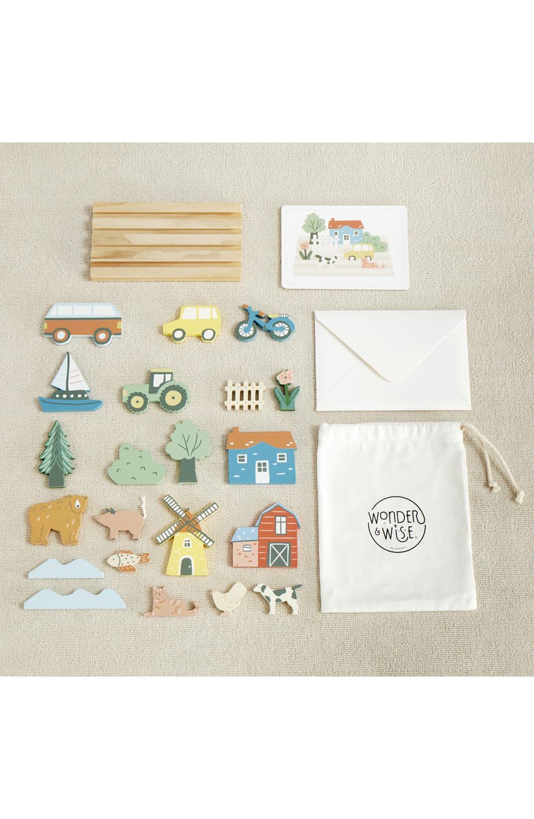 Wonder & Wise by Asweets My Town Picture Game, Alternate, color, Multi