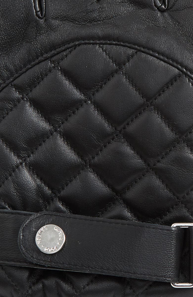 Polo Ralph Lauren Quilted Leather Gloves, Alternate, color, 