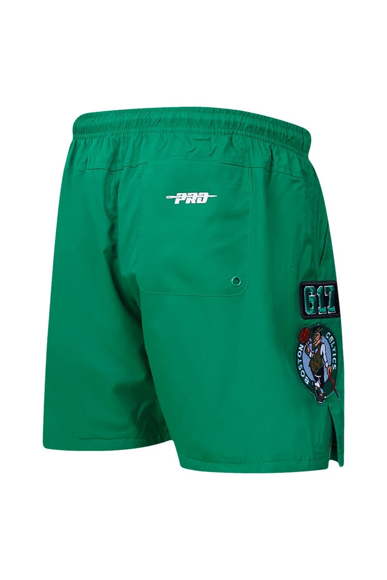 Men's Pro Standard Kelly Green Boston Celtics Area Code Shorts, Alternate, color, Kelly Green