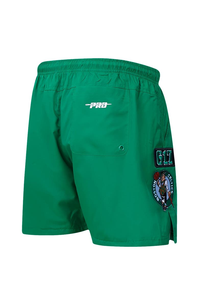 PRO STANDARD Men's Pro Standard Kelly Green Boston Celtics Area Code Shorts, Alternate, color, Kelly Green