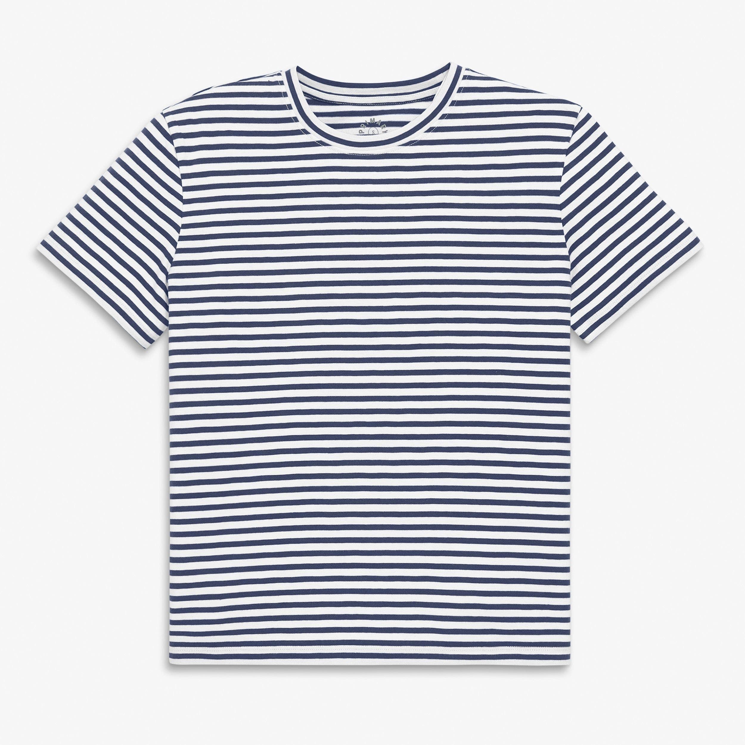 Adult Easy Crewneck Stripe Tee - image 4