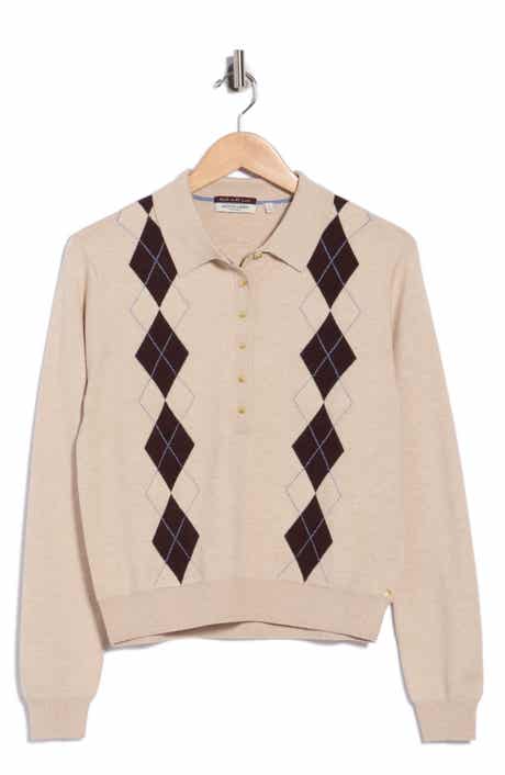 Argyle Polo Sweater