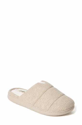 Daisy Waffle Scuff Slipper