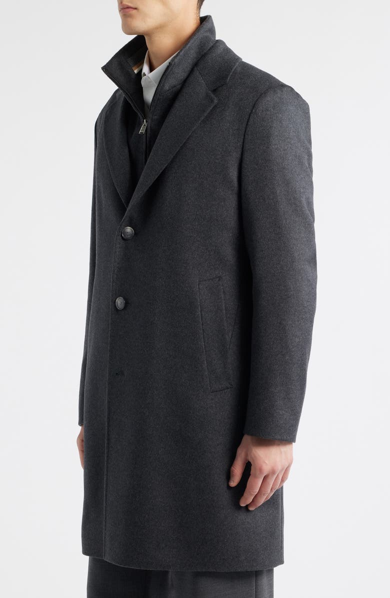 BOSS Jared 3-in-1 Coat with Removable Bib, Alternate, color, Medium Grey