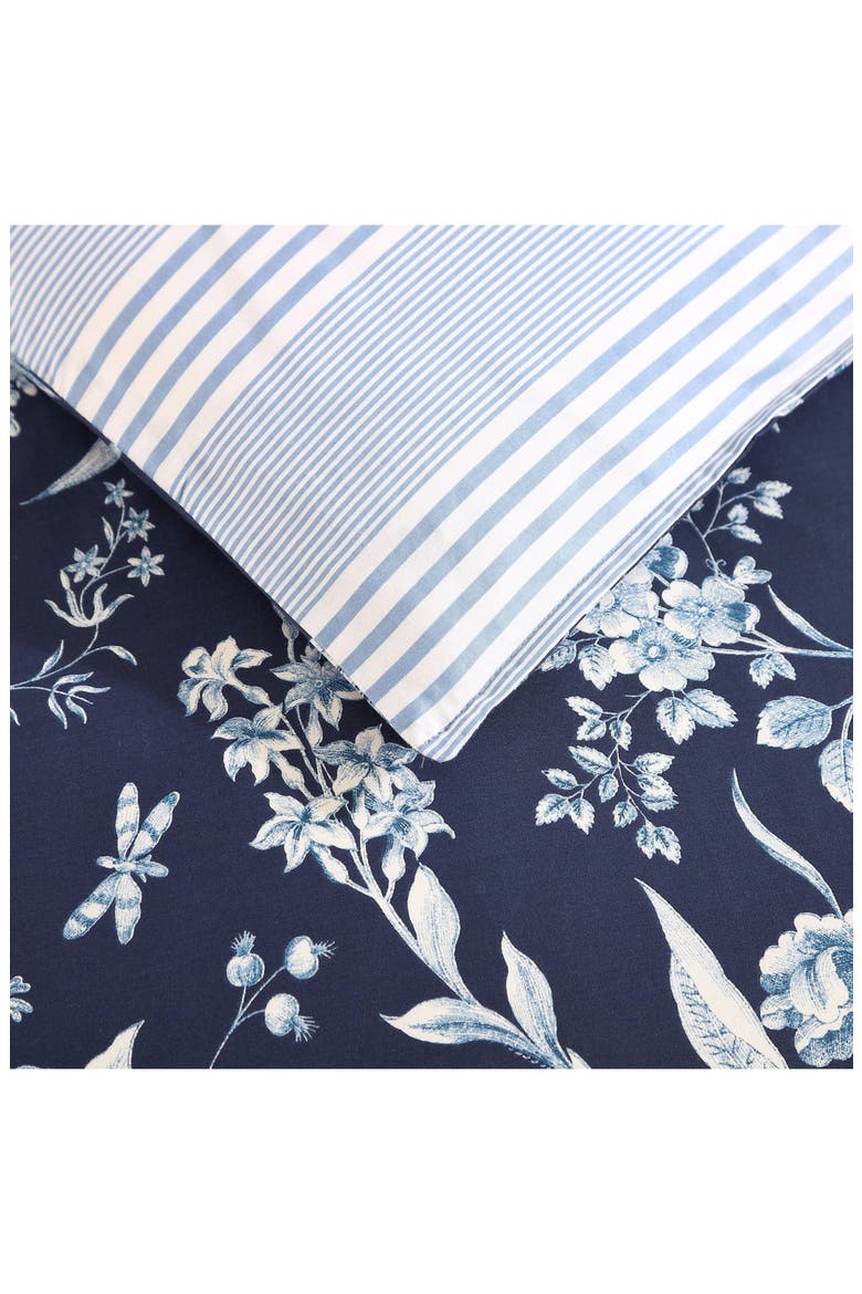 Branch Toile & Sham Set, Alternate, color, PORCELAIN BLUE
