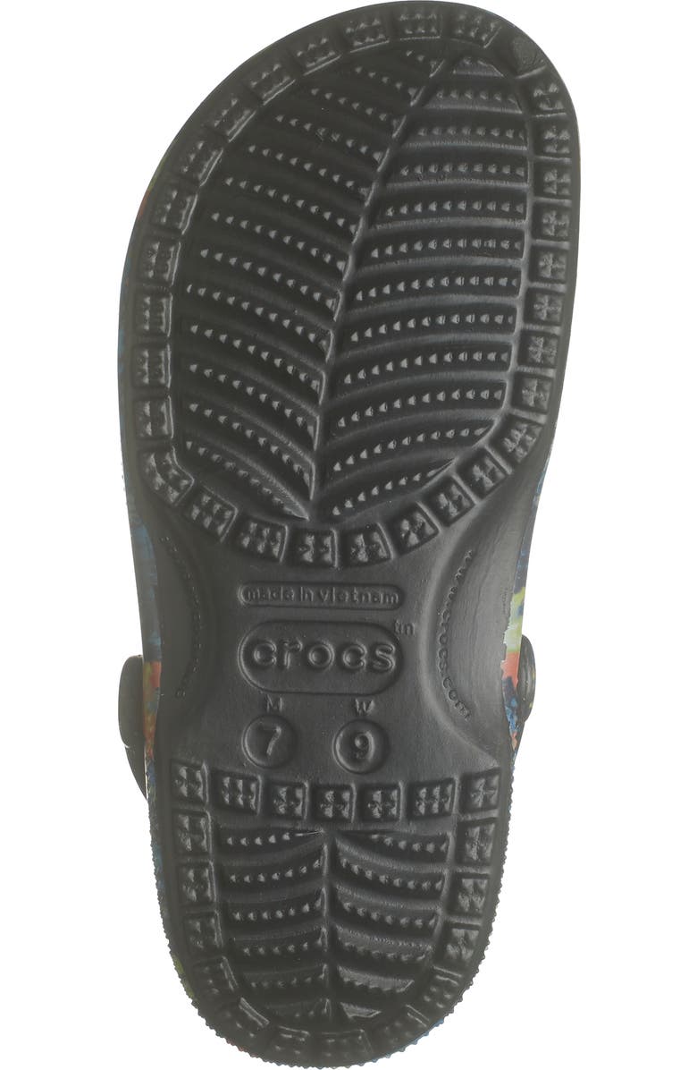 CROCS Classic Tie Dye Graphic Clog, Alternate, color,