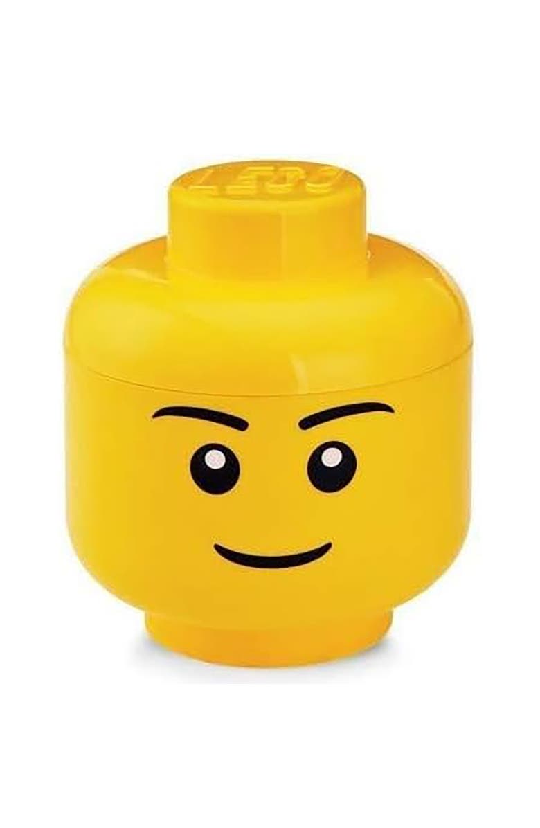 LEGO Storage Head Small Girl, Ages 3+, Alternate, color, Yellow