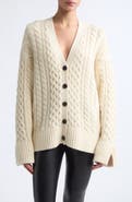 Maria McManus Tear Drop Aran Cardigan