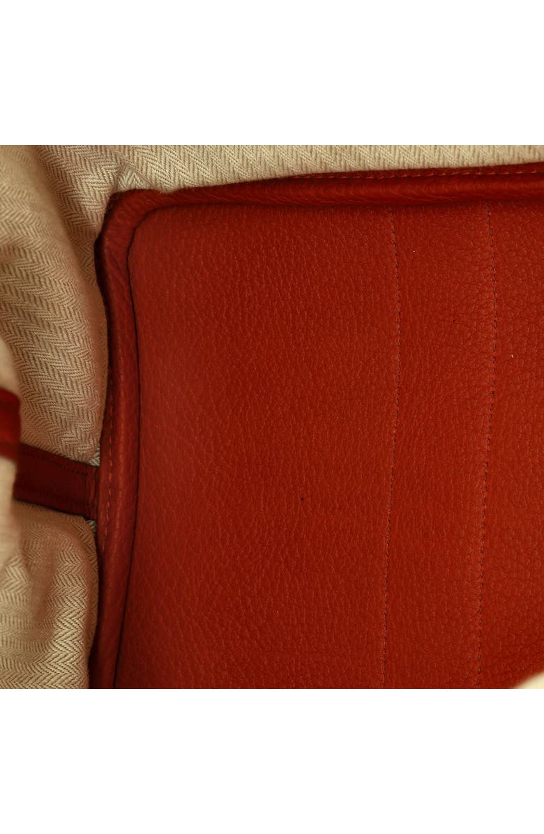 Pre-Owned Hermes Garden Party Tote Leather 36, Alternate, color, Rouge Duchesse