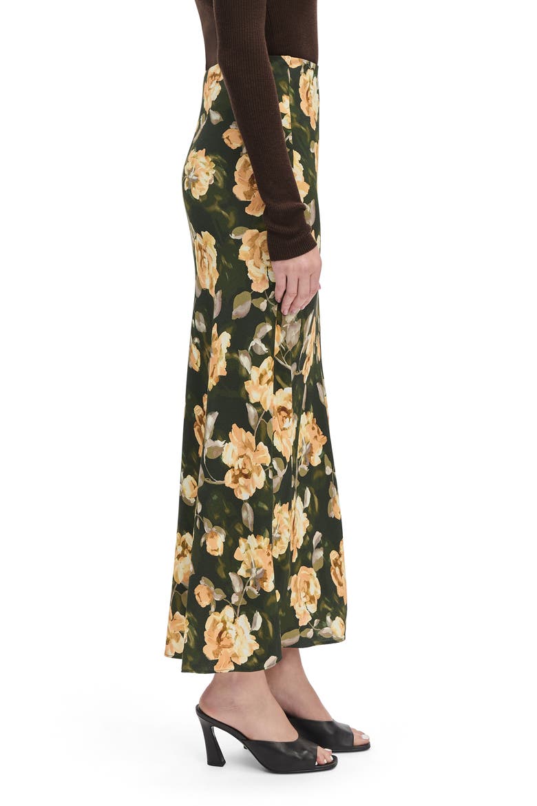 The Favorite Floral Maxi Skirt, Alternate, color, GOLDEN FLOWERBED