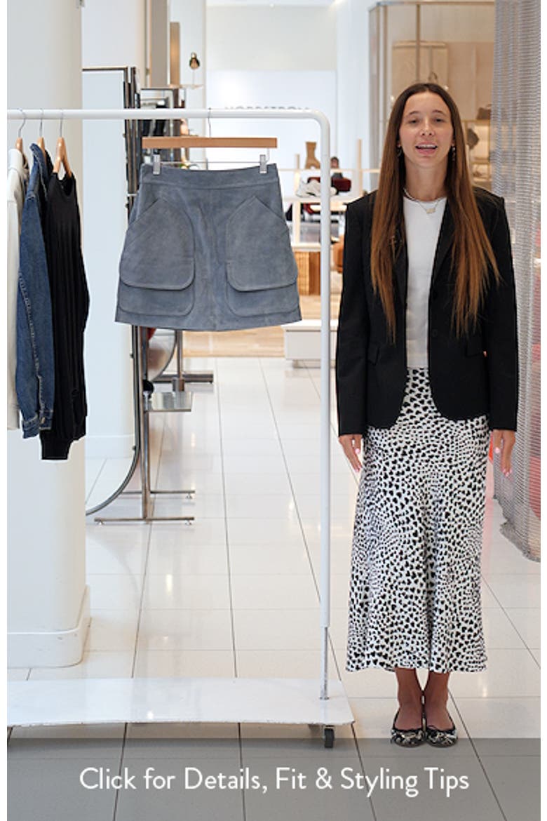 Norwood Suede Miniskirt video