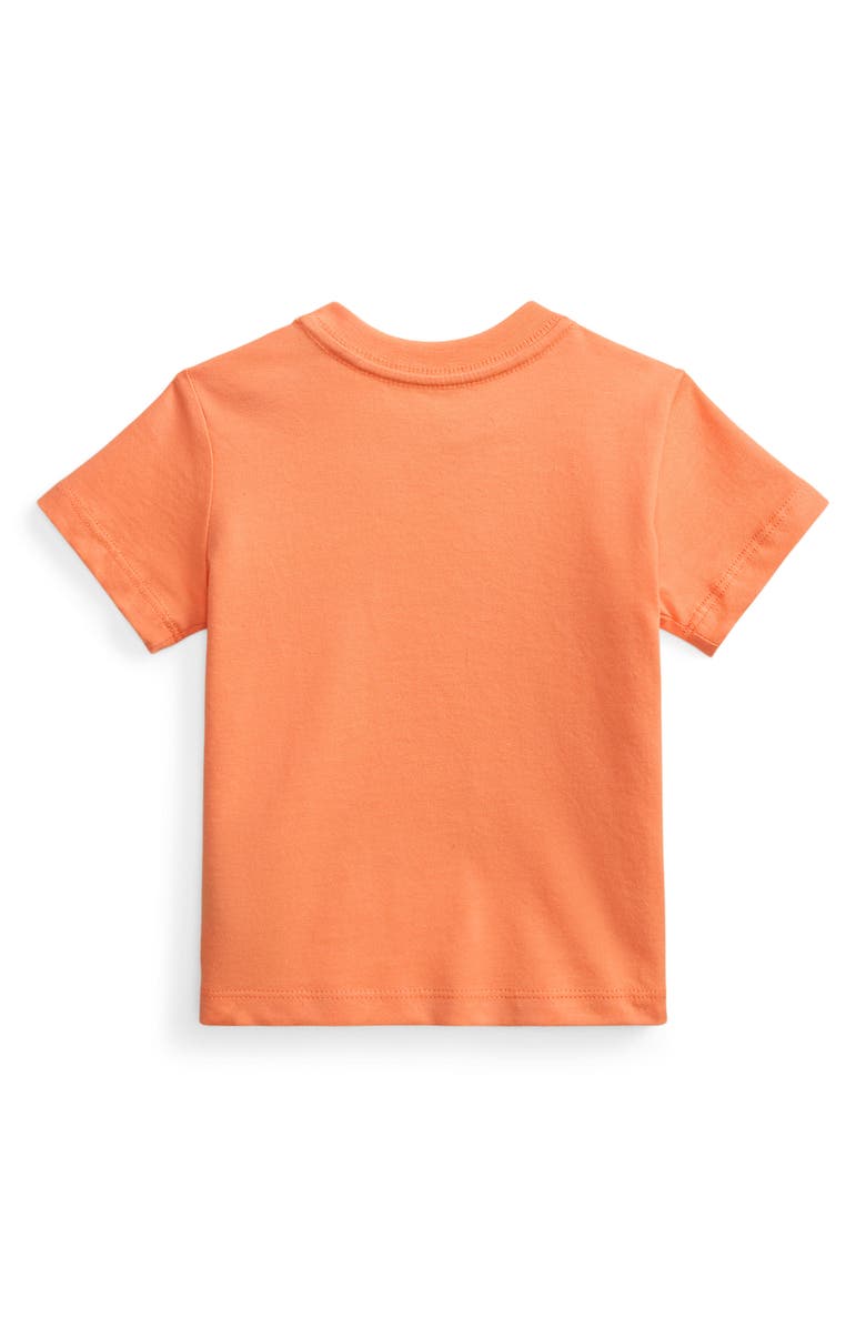 Ralph Lauren Polo Bear Surf Graphic T-Shirt, Alternate, color, Poppy