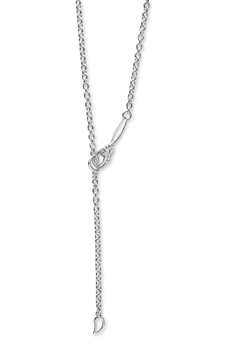 LAGOS Rittenhouse Diamond Pavé Pendant Necklace, Alternate, color, Silver
