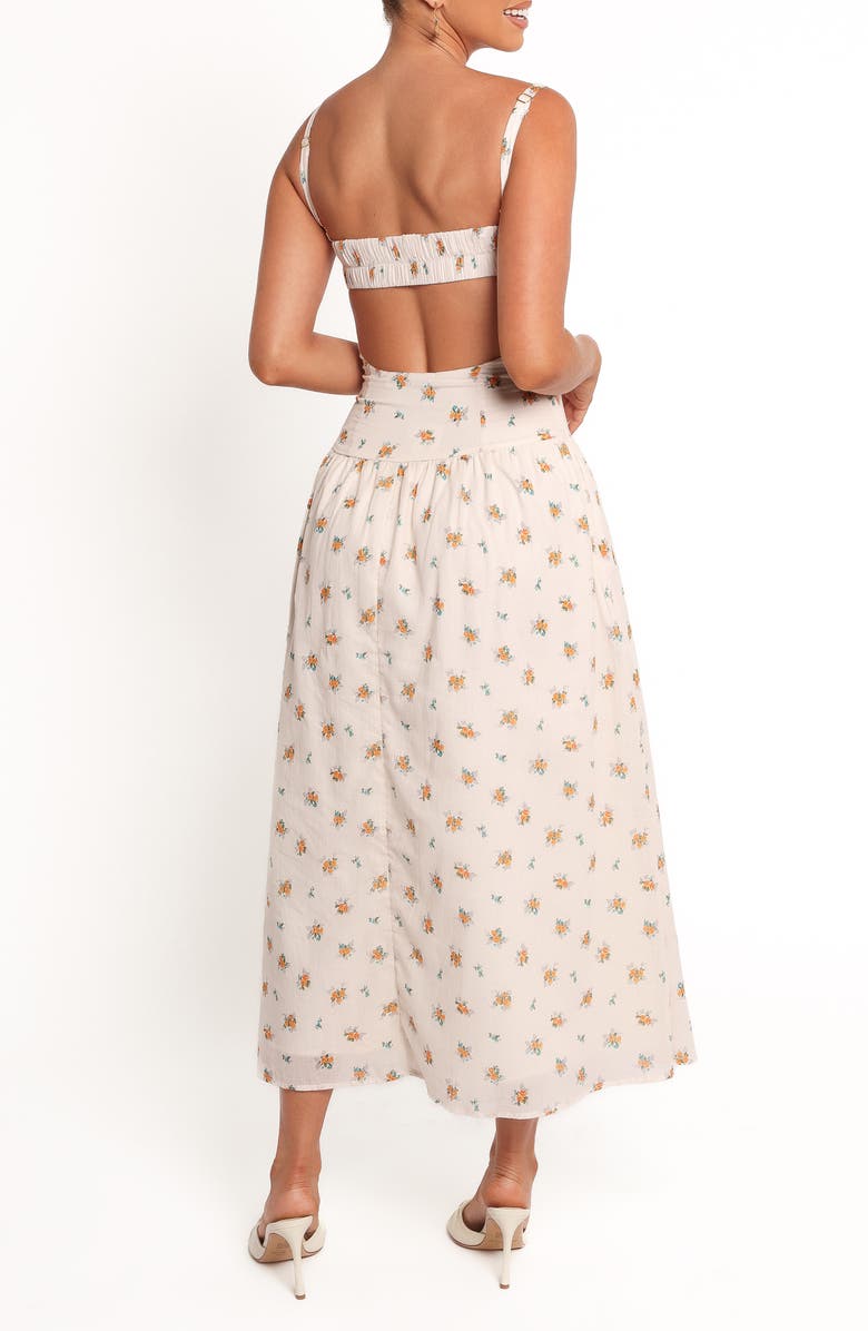 Petal & Pup Oakley Maxi Dress, Alternate, color, Yellow Floral