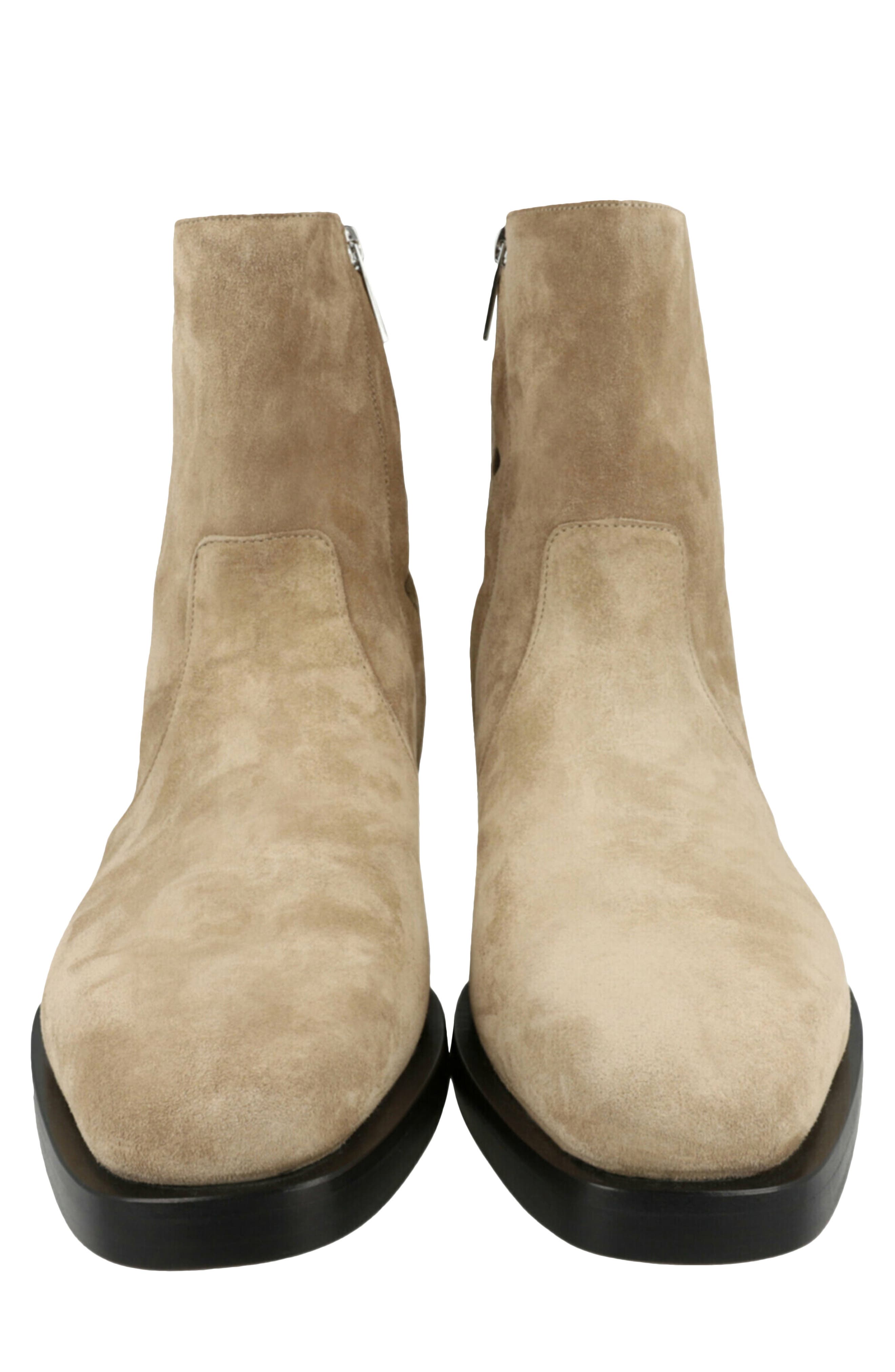 FERRAGAMO Gerald Side Zip Boot, Alternate, color, 