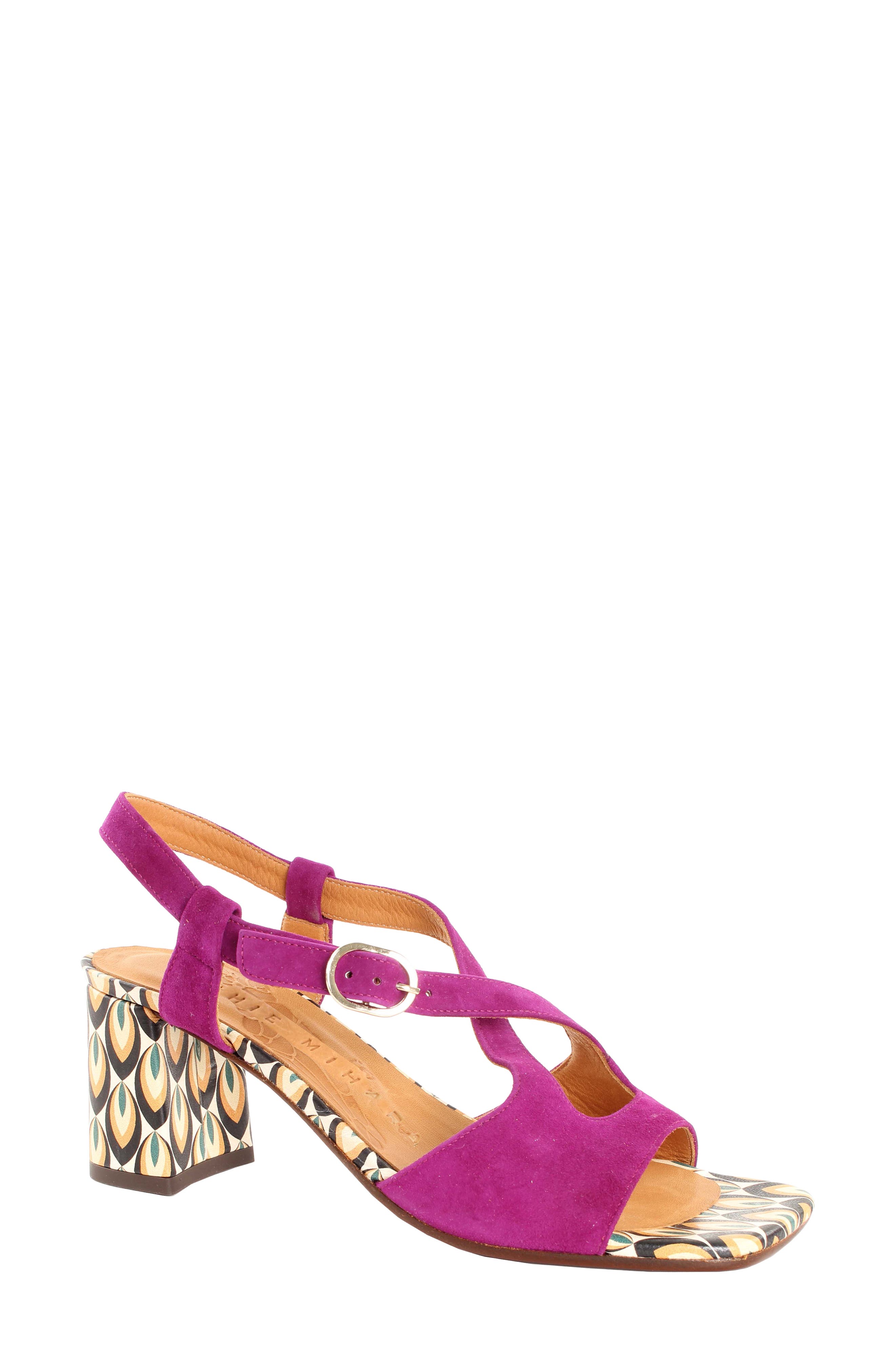Chie Mihara Block Heel Sandal, Main, color, 