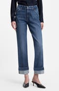 BOSS Parkway Slim Straight Leg Jeans