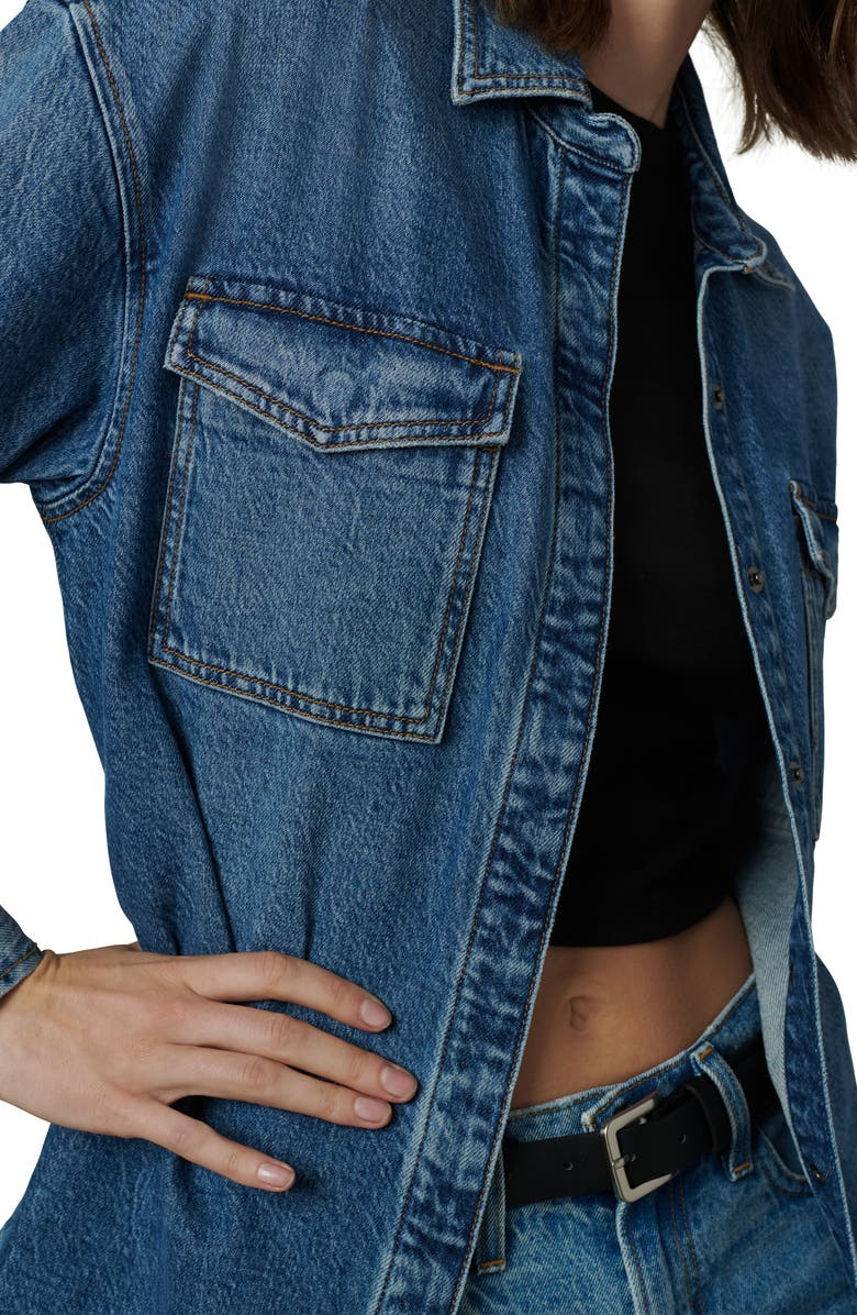 Joe's The Katrina Denim Shirt Jacket, Alternate, color, Wait A Minute