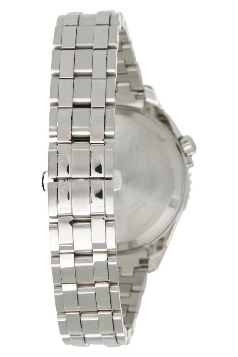 Sport Luxury Eco-Drive Bracelet Watch, 35mm, Alternate, color, SILVER