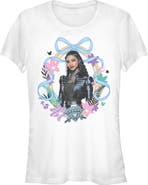 Descendants Junior's Descendants Wicked Wonderland Chloe Bow Portrait Graphic T-Shirt