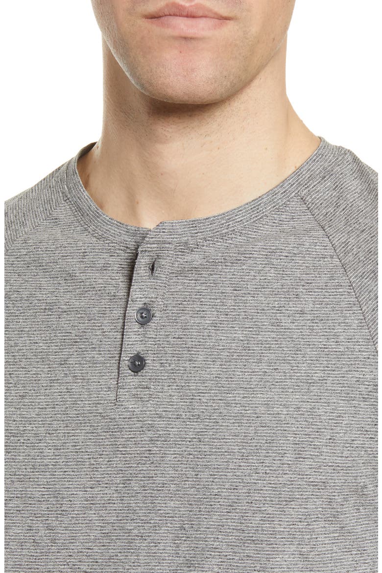 Pacific Henley T-Shirt, Alternate, color, DARK SHADOW
