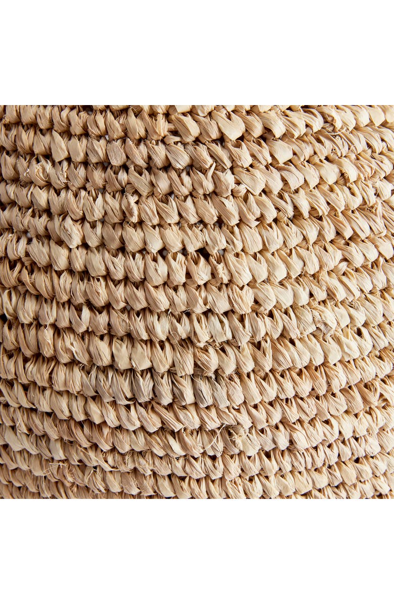 Napa Home & Garden Remi Woven Vase, Alternate, color, Beige