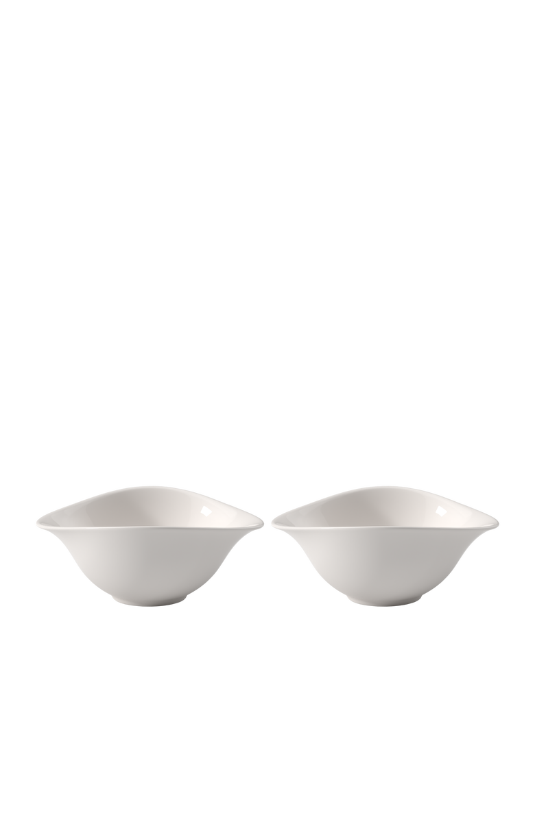 Villeroy & Boch Vapiano Salad Bowl Pair, Main, color, White