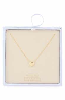 NORDSTROM RACK Sliding Heart Pendant Necklace