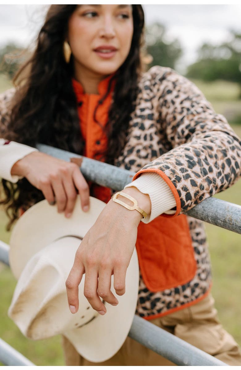 Noonday Collection Circuit Cuff, Alternate, color, Gold