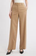 Theory Mid Rise Wide Leg Pants